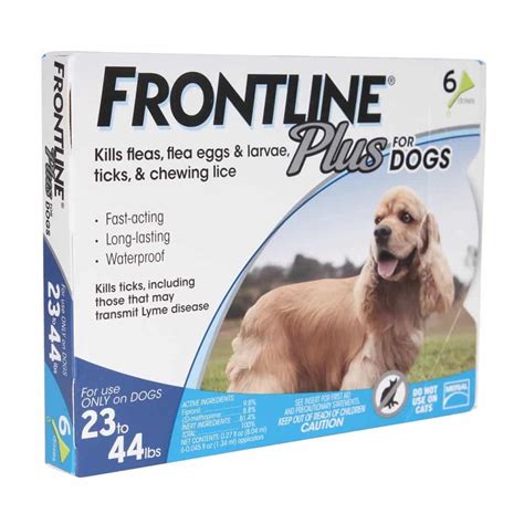 The best way to keep fleas at bay is to treat your puppy regularly with a good quality flea treatment. Dog Flea And Tick Treatment - Frontline Plus For Dogs Medium Dog Flea And Tick Treatment