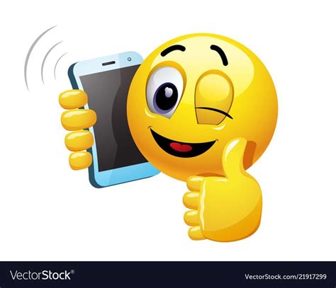 winking smiley talking   phone   smiley vector image smiley funny emoticons emoji images