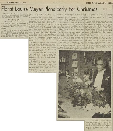 Maybe you would like to learn more about one of these? Thrifty Florist Ann Arbor / zingermans greyline downtown ...