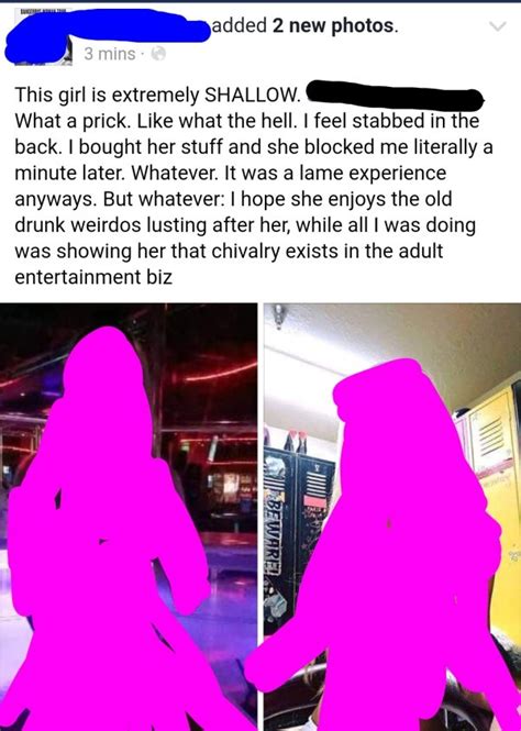 Creeper Loses It After Stripper Wont Accept His Advances Wtf Gallery