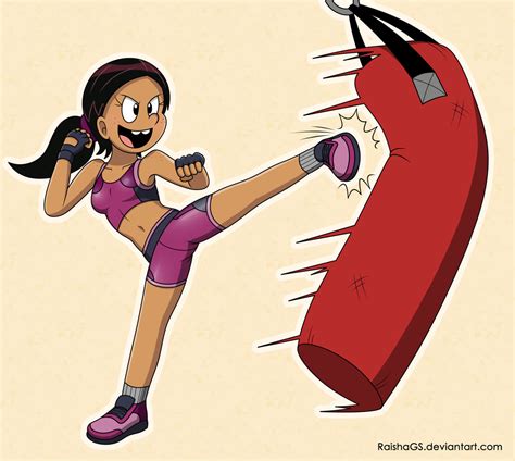 Kick Boxer Ronnie Anne By Raishags On Deviantart