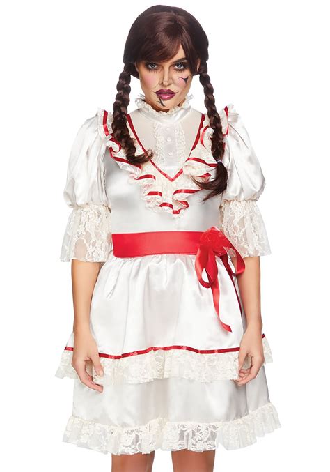 Haunted Doll Dress Womens Costume