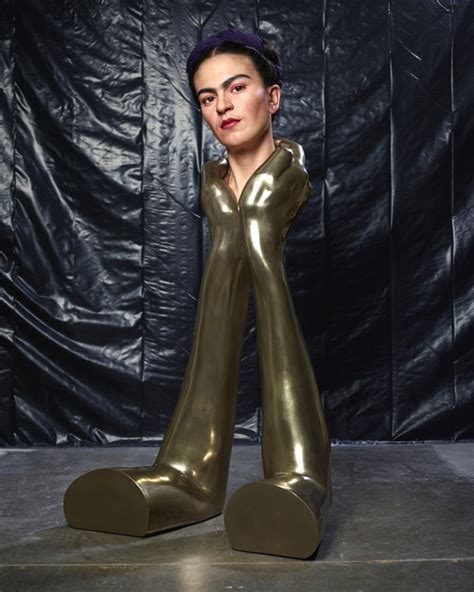 Artist Kazuhiro Tsuji Creates Massive Sculpted Portrait Of Frida Kahlo My Xxx Hot Girl