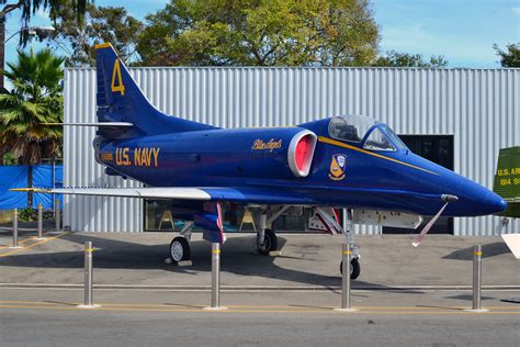A 4 Skyhawk Museum Of Flying Douglas A 4 Skyhawk In The Flickr