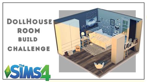 Dollhouse Challenge 1 The Sims 4 Tumblr Room Speed Build Youtube