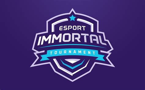 Immortal Esports Logo Template For Gaming Team Or Tournament 7681088