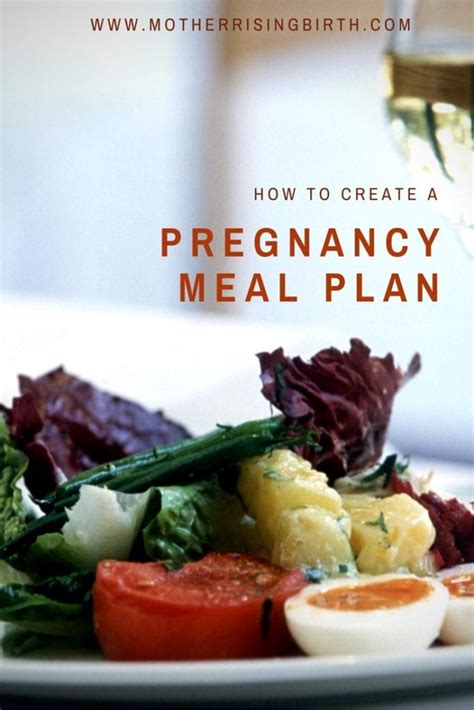 How To Create A Pregnancy Meal Plan Mother Rising