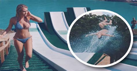 Babes Bikinis Backflips No Wonder This Ultimate Water Slide Video S Gone Viral Daily Star