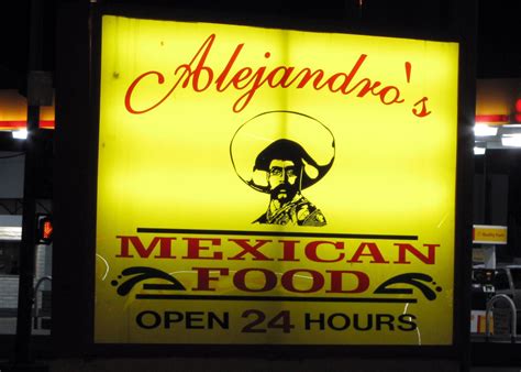 Classic mexican dishes are to be expected, and the horchata served in a kitschy mason jar and topped with. Smells Like Food in Here: Alejandro's Mexican Food