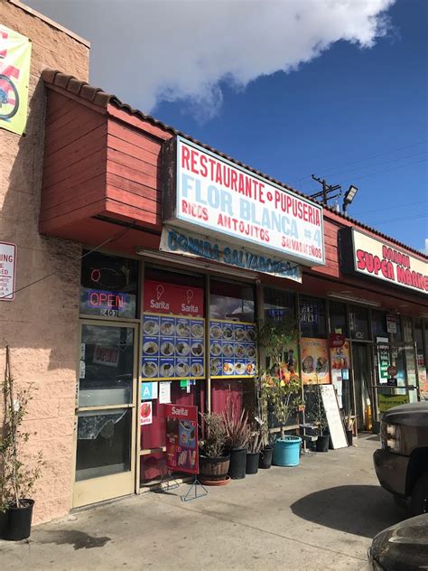 Pupuseria And Flor Blanca Restaurant # 4 - Huntington Park, CA 90255