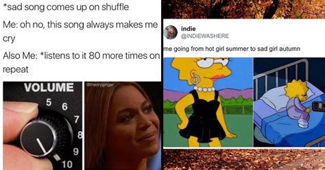 Funniest Sad Girl Autumn Memes For The First Day Of Fall And The