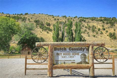 Butch Cassidys Boyhood Home 2 Photograph By Donna Kennedy Pixels