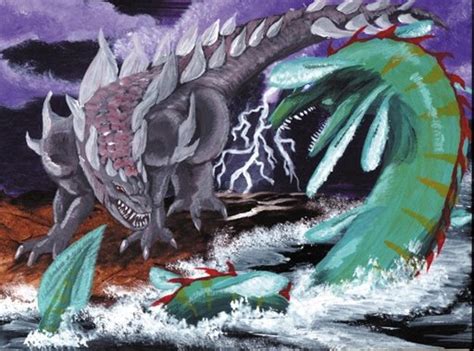 Leviathan Vs Behemoth Part 1 Godzilla Amino
