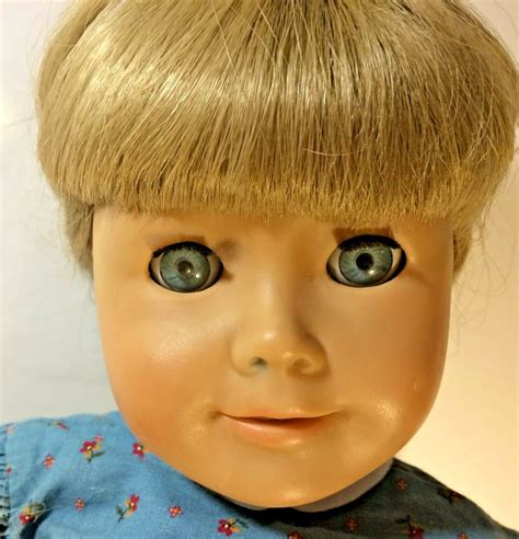 American Girl Kirsten Retired Doll 18” Blond Hair And Blue Eyes Pleasant Company Ebay