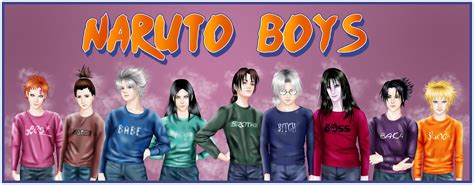 Naruto Boys By Olessya On Deviantart