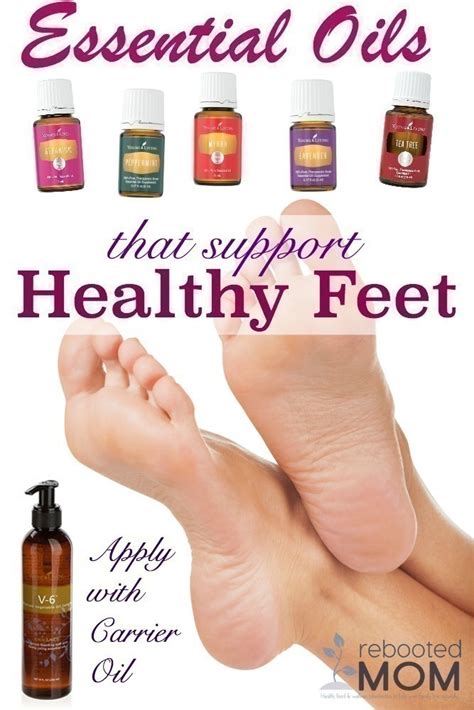 Essential Oils That Support Healthy Feet