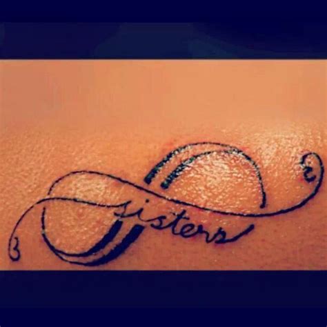 Sisters Infinity Tattoo Tattoos Pinterest