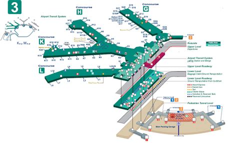 Ord Airport Map Terminal 3 Map Of Beacon
