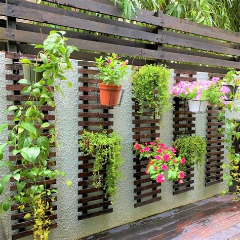 Wooden Wall Planter Trellis For Climbing Plant Wooden Orchid Planter