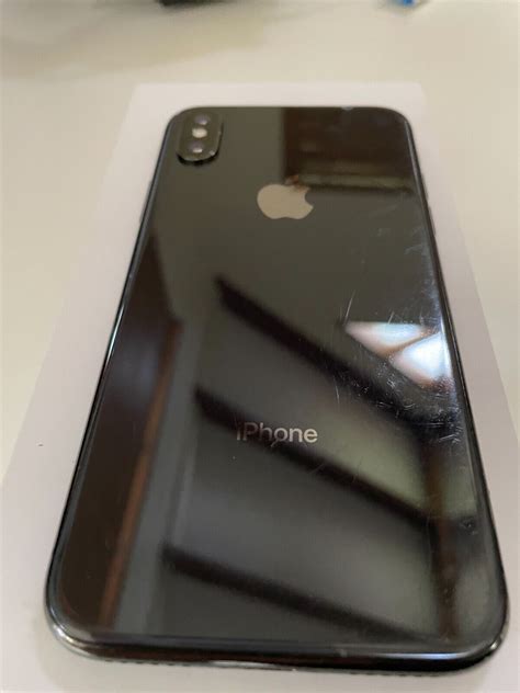 Apple Iphone X 64gb Space Grey Unlocked A1865 Cdma Gsm Good