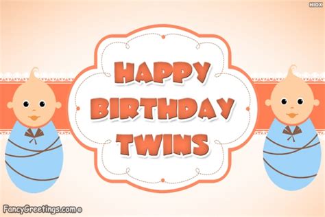Happy Birthday Twins Birthday Wishes For Twins