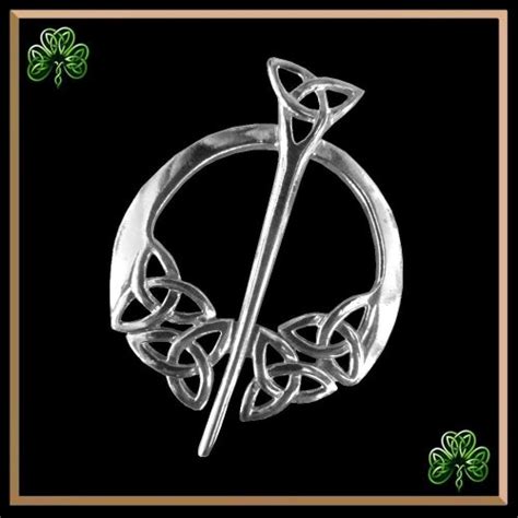 Celtic Cloak Pin 2 Penannular Brooch Antique Brass Tone Etsy