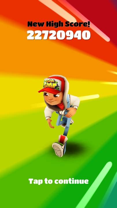 What Is Your Highest Score In Subway Surfers Gaming 3 Nigeria