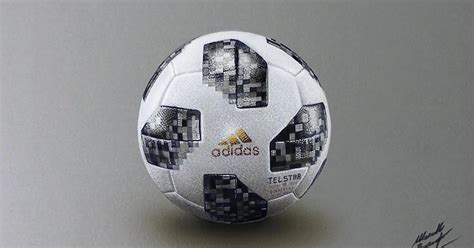 Drawing 2018 Fifa World Cup Ball Marcello Barenghi