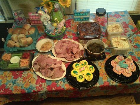 They're a time for appreciating good food and good company. Easter Dinner Southern Style | Soul food, Southern recipes ...