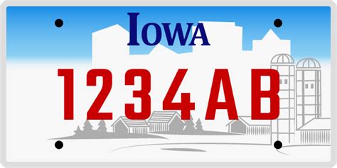 Free Iowa Ia License Plate Lookup Infotracer