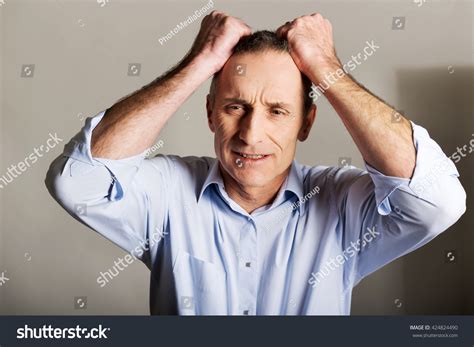 542 Frustrated Man Pulling His Hair Images Stock Photos And Vectors