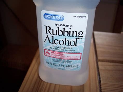 Do You Know Rubbing Alcohol