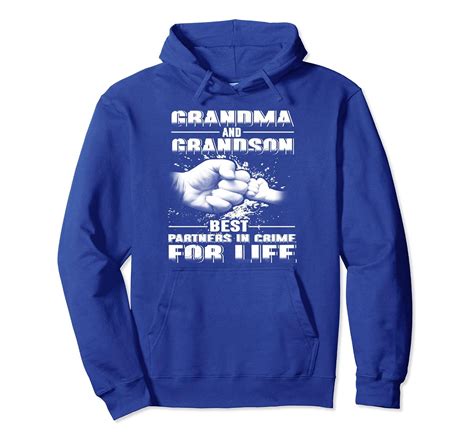 Grandma And Grandson Best Partners In Crime For Life Hoodies Colonhue