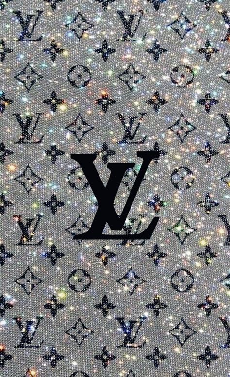 Collection by rosa ramirez • last updated 4 weeks ago. lv logo pattern wallpaper lockscreen glitter in 2020 (With ...
