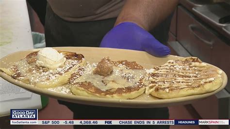 National Pancake Day: Snooze Eatery shows off how to celebrate - YouTube