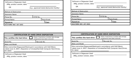 Hard Drive Certificate ≡ Fill Out Printable Pdf Forms Online