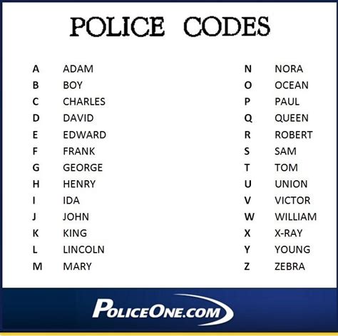 Police Codes Texas
