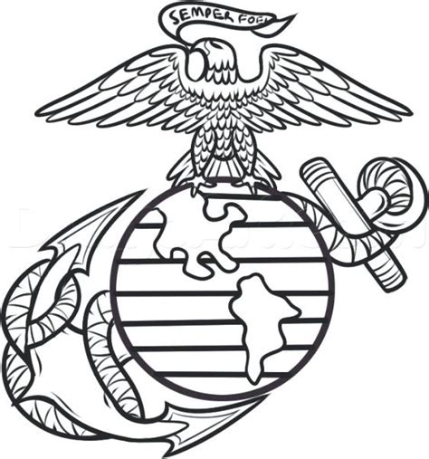 Marine Corps Coloring Pages at GetColorings.com | Free printable