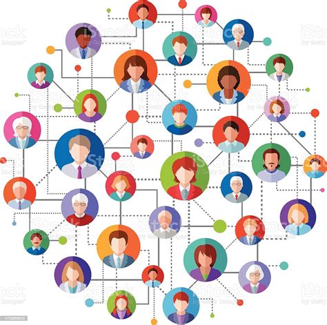 Social Network Stock Illustration Download Image Now Istock