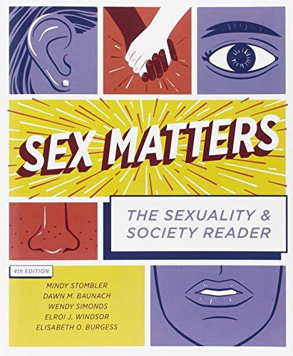 9780393935868 Sex Matters The Sexuality And Society Reader 4e
