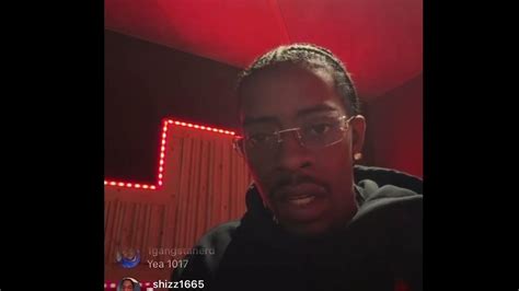 Rich Homie Quan Finds Out About Big Scarrs Passing On Ig Live Youtube