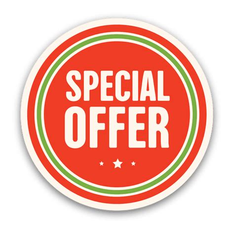 Red Special Offer Badge Transparent Png And Svg Vector File