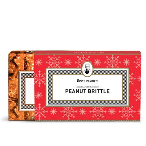 Peanut Brittle 10 Oz By Sees Candies Ottos Granary