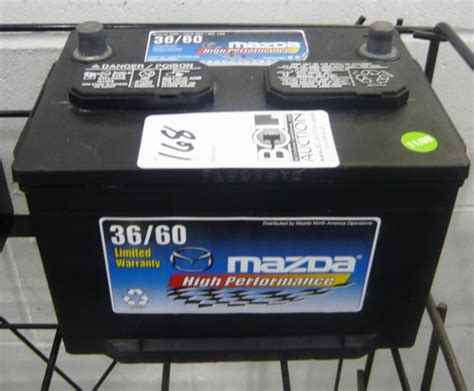 Mazda Car Battery 3660