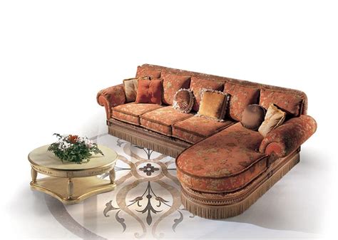 Classic Luxury Sofa With Peninsula Idfdesign