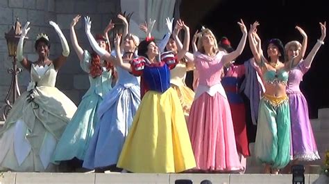 Merida Coronation At Disneys Magic Kingdom All 11 Disney Princesses