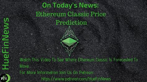 In the second half, the price would add $145.35 and close the year at. Ethereum Classic Price Prediction - 2 Minute Forecast ...