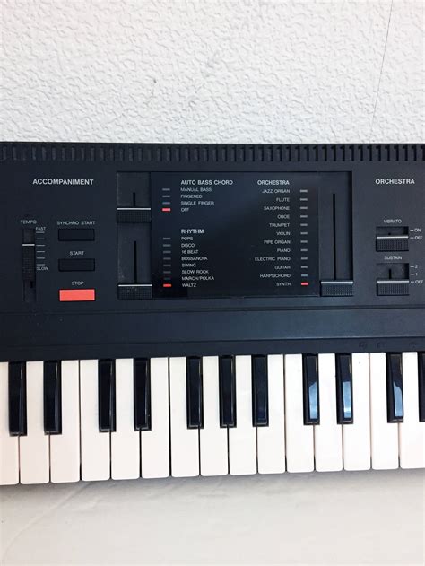 Vintage Yamaha Pss 260 80s Music Synth Keyboard Circuit Etsy