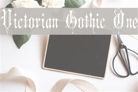 Victorian Gothic One Font