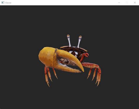 Dancing Crab Software Renderer